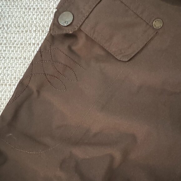 BURTON Cargo Brown women's sie Medium snowpant - Picture 2 of 6